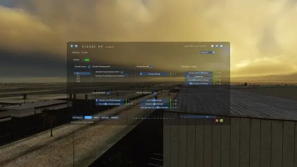 Clouds_Interface VisualXP