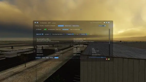 LiveWeather_Interface VisualXP