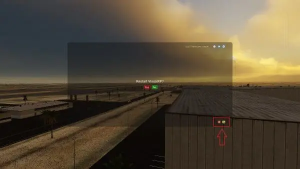 Restart_Interface VisualXP