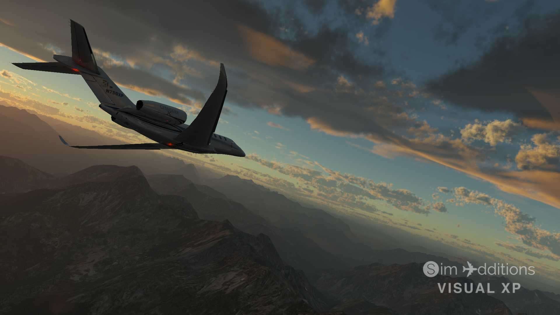 Visualxp a new x plane 12 weather engine enhancement